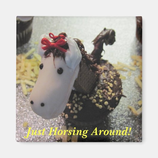 ジャスト・ホーシング・マのまわりにグネット マグネット (正面)