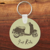 ジャスト・ライド キーホルダー (正面)