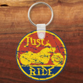 ジャスト・ライド キーホルダー (正面)