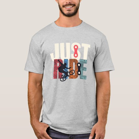 ジャスト・ライド Tシャツ (正面)
