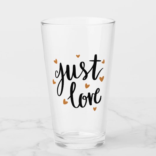 ジャスト・ラブ タンブラーグラス (正面)