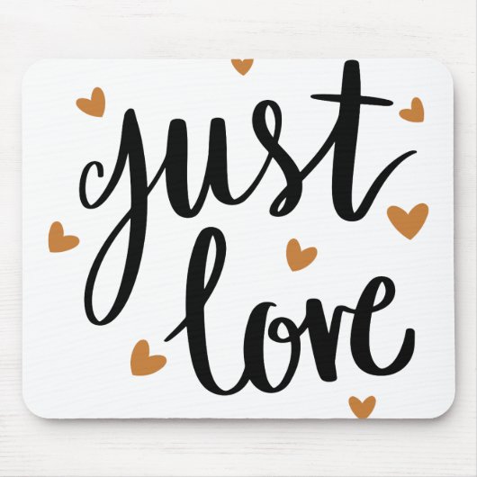 ジャスト・ラブ マウスパッド (正面)