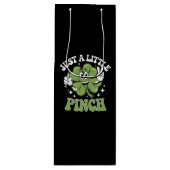 ジャスト・リトルピンチナースセントパトリックの日 ワインギフトバッグ (正面)