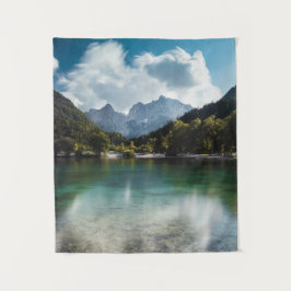 ジャスナ湖inクランジスカゴラ，スロベニア タペストリー