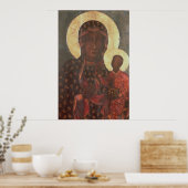 ジャスナ・ゴラのブラック・マドンナ ポスター (キッチン)