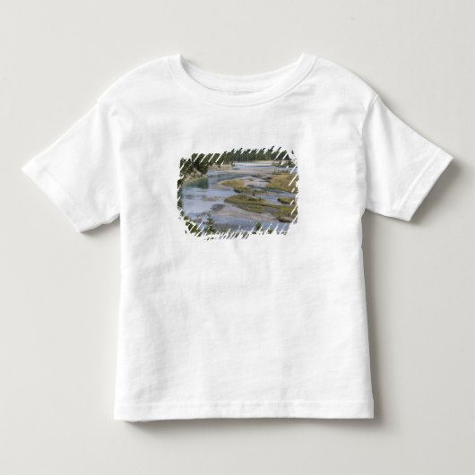 ジャスパーを流れる河川 トドラーTシャツ (正面)