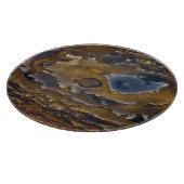 ジャスパースラブ上の旋回パターン カッティングボード (角)