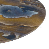 ジャスパースラブ上の旋回パターン カッティングボード (角)