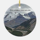 ジャスパーナショナルパークグレイシャートラベルオーナメント セラミックオーナメント (裏面)