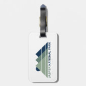 ジャスパーナショナルパークマウンテンサン ラゲッジタグ (裏面縦)