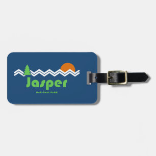 ジャスパーナショナルパークレトロ ラゲッジタグ