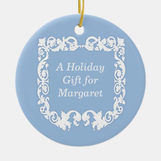 ジャスパーフェイクウェア セラミックオーナメント (正面)