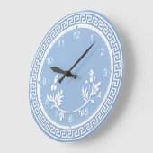 ジャスパーフェイクウェア ラージ壁時計 (傾斜)