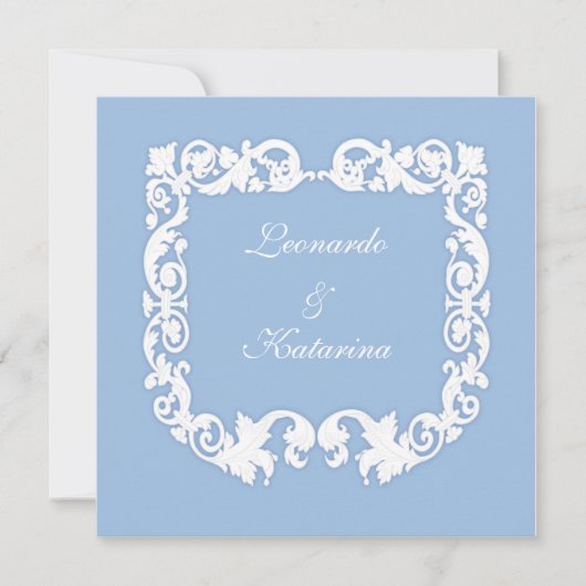 ジャスパーフェイクウェア 招待状 (正面)