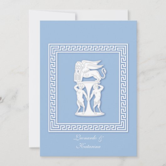 ジャスパーフェイクウェア 招待状 (正面)