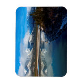 ジャスパー国立公園のアサバスカ川 マグネット (縦)