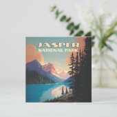 ジャスパー国立公園アルバータカナダロッキーズカード (スタンド正面)