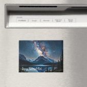 ジャスパー国立公園カナダ夜 マグネット (インサイチュ (食洗機))