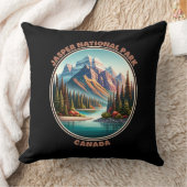 ジャスパー国立公園カナダ クッション (ブランケット)