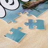 ジャスパー国立公園マリネ湖 ジグソーパズル (側面)