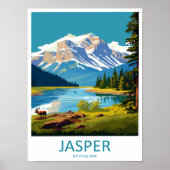 ジャスパー国立公園 旅行印刷壁画 ジャスパー ポスター (正面)