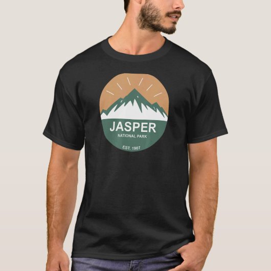 ジャスパー国立公園_5 Tシャツ (正面)