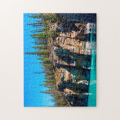 ジャスパー川ジャスパー・カナダ。 ジグソーパズル (縦)