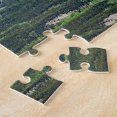 ジャスパー湖とピラミッド山 – カナダ ジグソーパズル (側面)