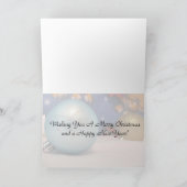 ジャスパー飾の休日（猫/子猫） シーズンカード (内部)