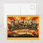 ジャスパー アルバータ ワイルド&シーン ポストカード (正面/裏面)