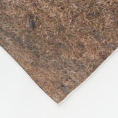 ジャスパー・アルベルタ列車と山の眺め フリースブランケット (角)