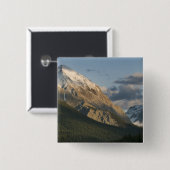 ジャスパー·ナショナル·マリネ湖付近のハイ·ピーク 缶バッジ (正面&裏面)