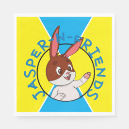 ジャスパー・ン・フレンズのナプキン スタンダードランチョンナプキン