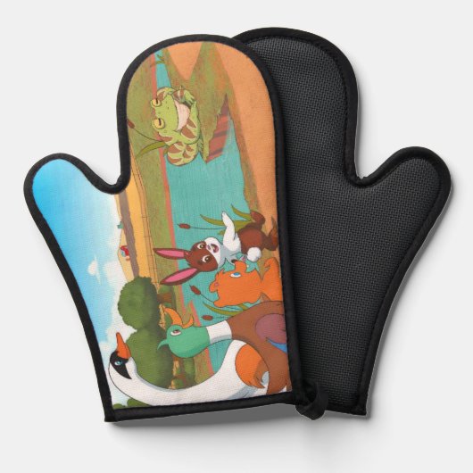 ジャスパー 鍋つかみ (正面/裏面)