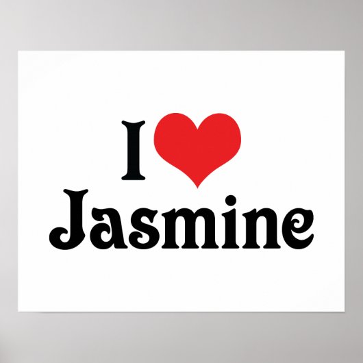 ジャスミンが大好き ポスター (正面)
