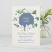 ジャスミンと蘭結婚植物学 招待状 (スタンド正面)