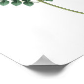 ジャスミンの最高級植物性プリント ポスター (角)