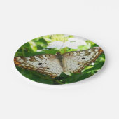 ジャスミンの蝶の熱帯自然 ペーパープレート (アングル)