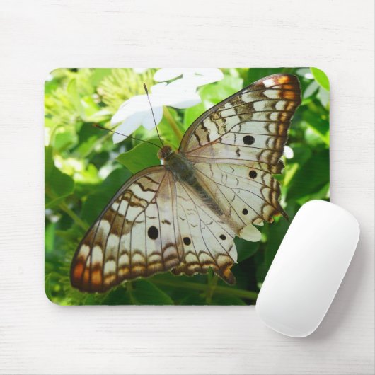 ジャスミンの蝶の熱帯自然 マウスパッド (マウス)