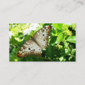 ジャスミンの蝶の熱帯自然 名刺 (裏面)