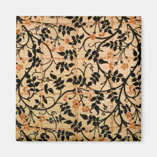 ジャスミンの道のカーテンのデザイン1868-70年(印刷された折畳み式ベッド マグネット