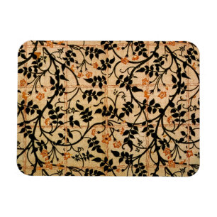 ジャスミンの道のカーテンのデザイン1868-70年(印刷された折畳み式ベッド マグネット