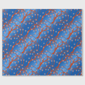 ジャスミンの青 ラッピングペーパー (フラット)