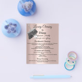 ジャスミンクリーニングサービスハウス保ズバラシルバー チラシ (シングル)