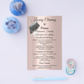 ジャスミンクリーニングサービスハウス保ズバラシルバー チラシ (シングル)