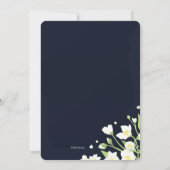 ジャスミンコレクションワン招待状 招待状 (裏面)