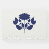 ジャスミンサムバエレガントフローラ結婚ズ ゲストブック (裏面)