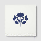 ジャスミンサムバエレガントフローラ結婚ズ ゲストブック (裏面)