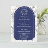 ジャスミンサムバエレガントフローラ結婚ズ 招待状 (スタンド正面)