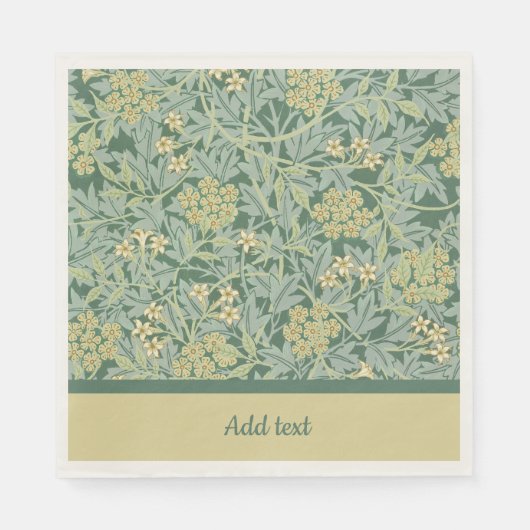 ジャスミンテンプレート スタンダードランチョンナプキン (正面)